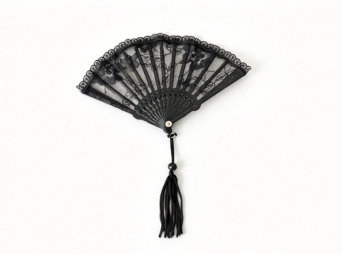 Black Fan FOR 18'' Doll Josefina's Heirloom Accessories