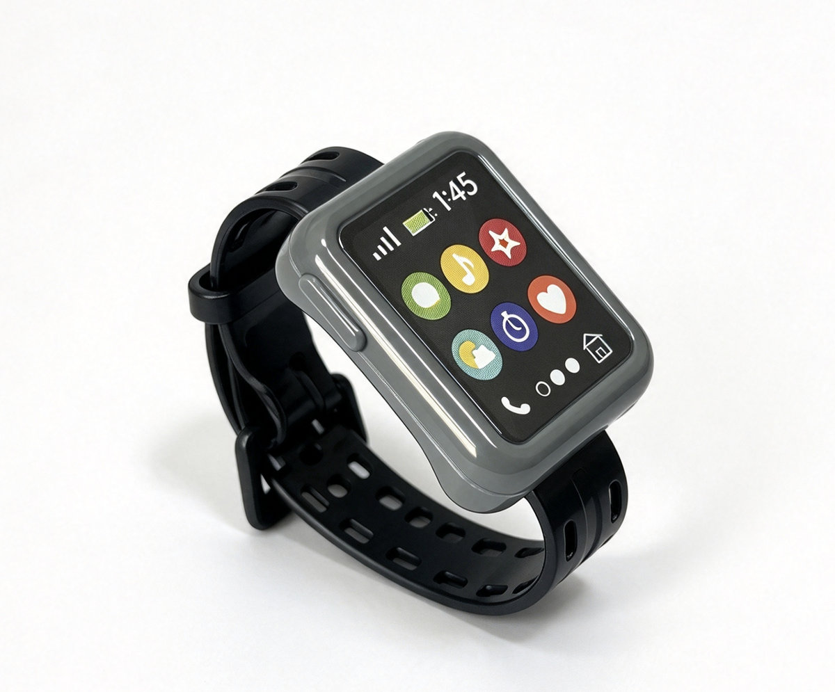 Black Digital Watch FOR 18'' Doll Casual & Cool Outfit Accessory