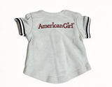 Gray Uniform Baseball Jersey FOR 18'' Doll