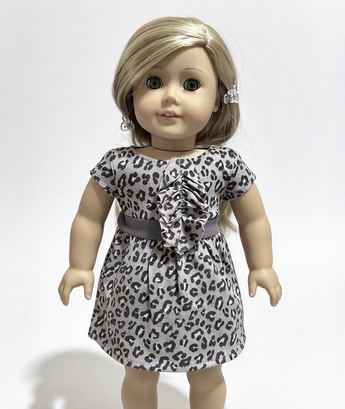 Sweet Savannah Leopard Print Dress FOR 18'' Doll