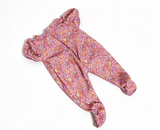 Footed Pink Paisley Heart Sleeper FOR 15'' Doll