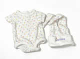 Layette Bodysuits & Hat Set FOR 15'' Doll
