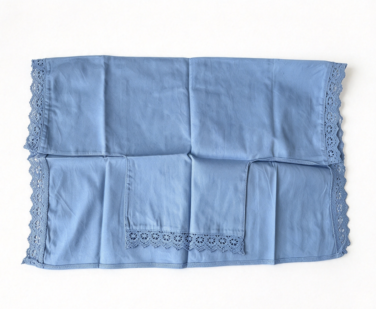 Elizabeth Canopy Bed Sheet For 18'' Doll