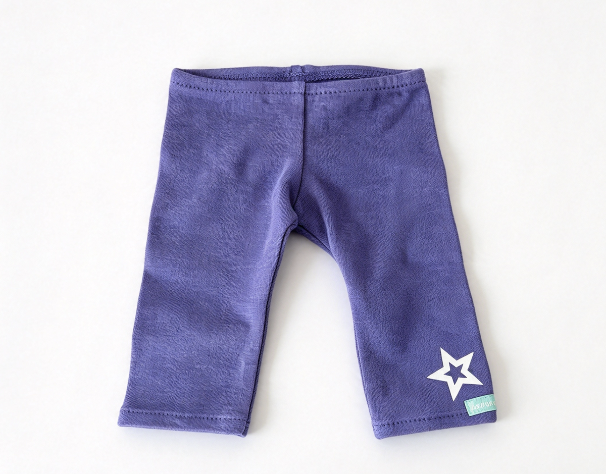 Purple Heathered Leggings FOR 18'' DOLL Tropical Bloom Outfit
