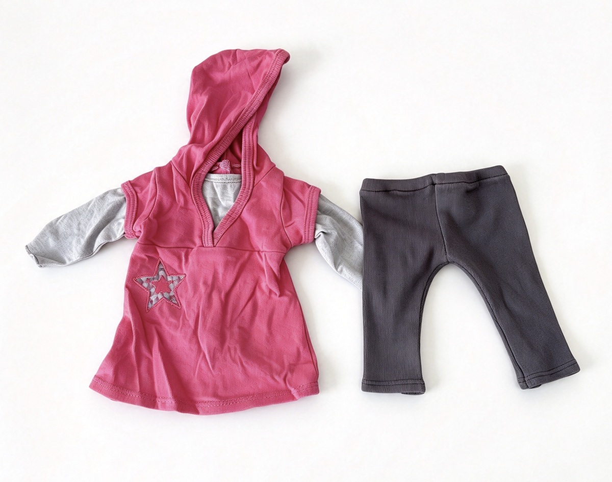 Just Like You Star Hoodie Meet Outfit FOR 18'' DOLL