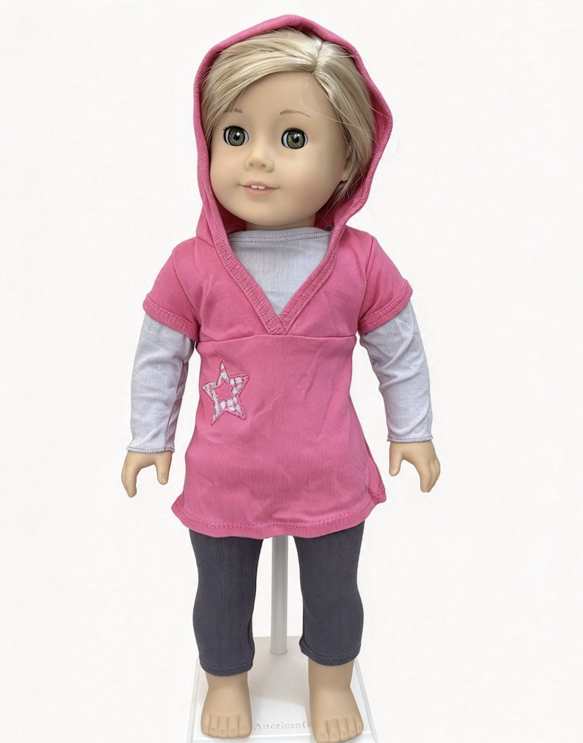 Just Like You Star Hoodie Meet Outfit FOR 18'' DOLL