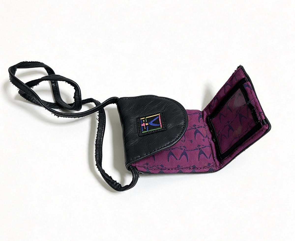 Black Crossbody Purse Wallet FOR 18'' DOLL