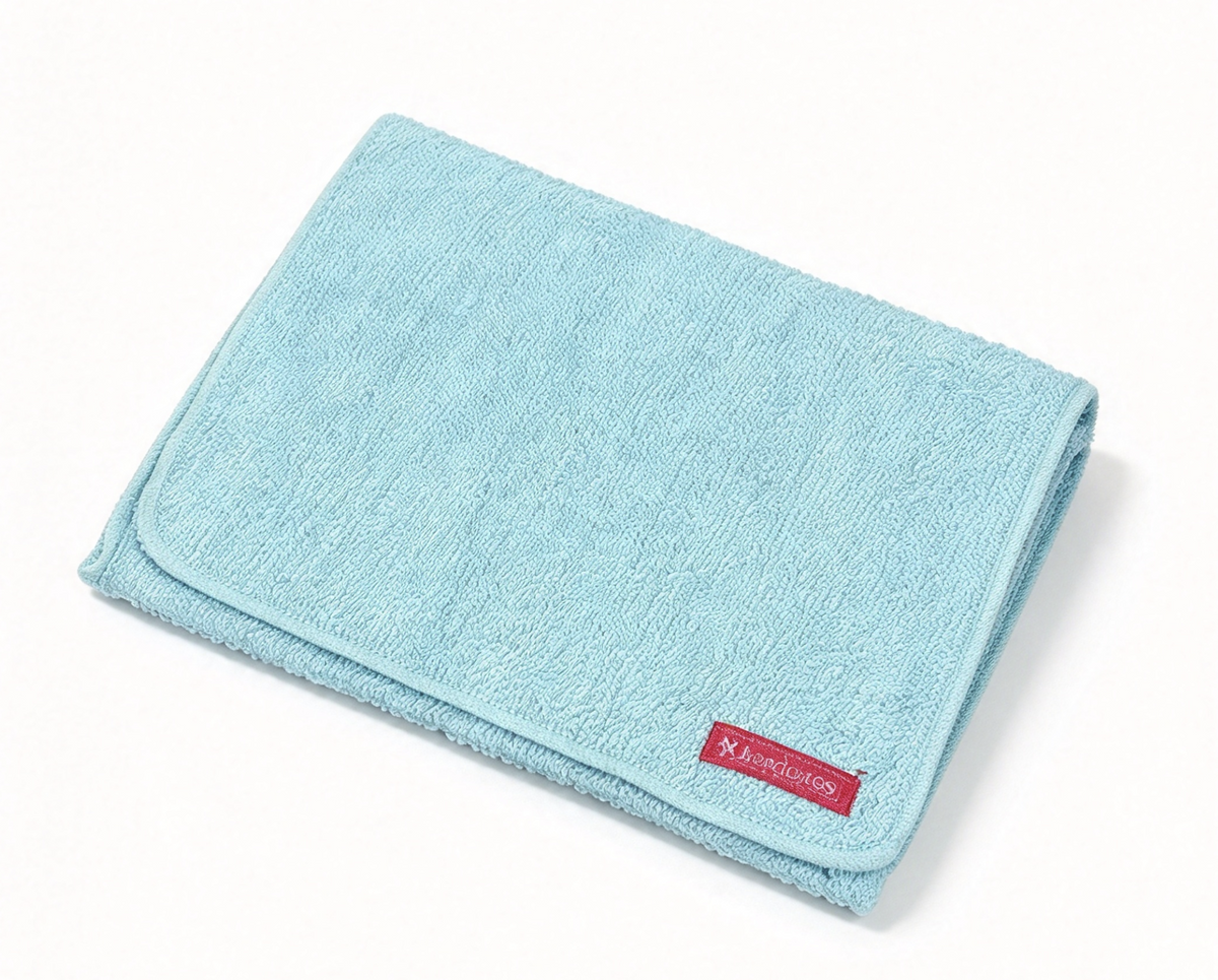 Blue Towel FOR 18'' DOLL Bubble Bath Set