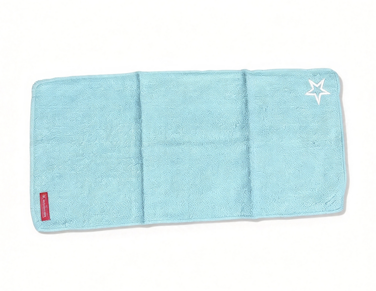 Blue Towel FOR 18'' DOLL Bubble Bath Set