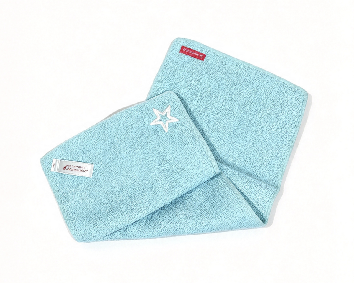 Blue Towel FOR 18'' DOLL Bubble Bath Set