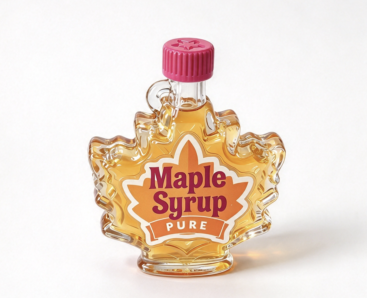 Kitchen Maple Syrup Bottle For 18'' Doll Breakfast Get Outside Camp Table & Chairs Set