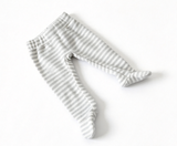 Two-Tone Striped Footed Pants FOR 15'' DOLL