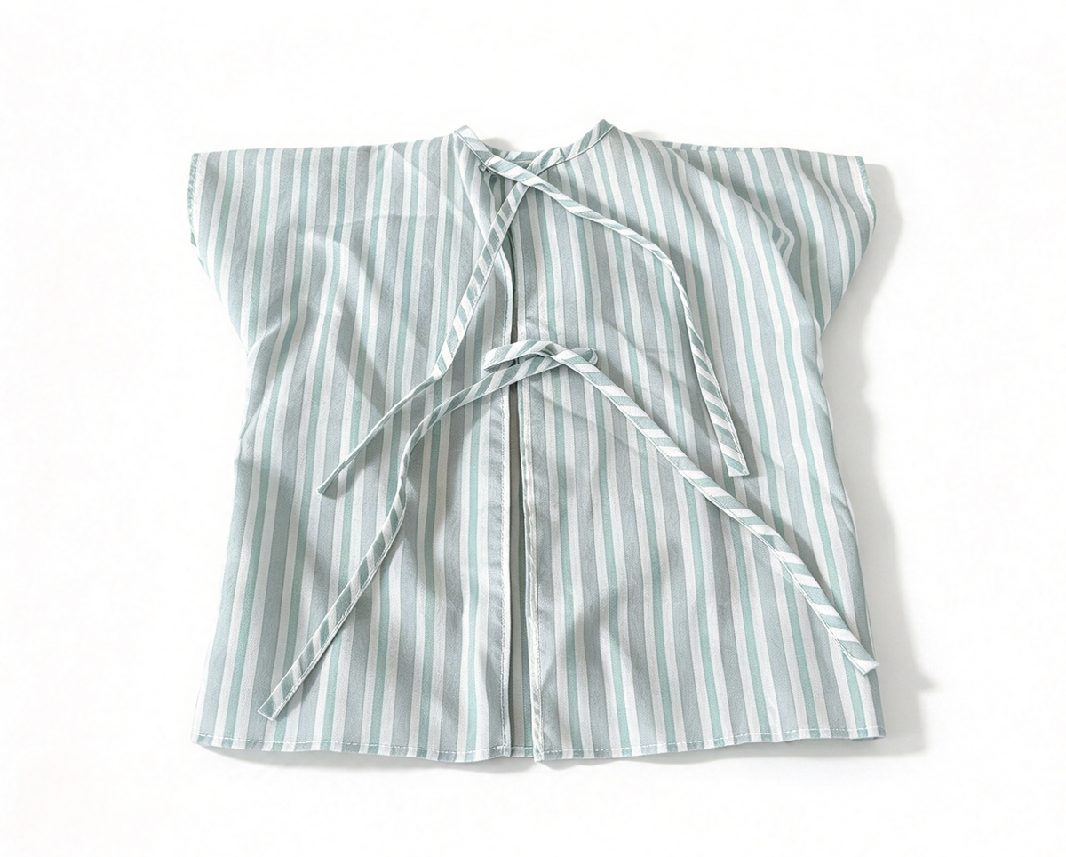 Striped Hospital Gown FOR 18'' DOLL