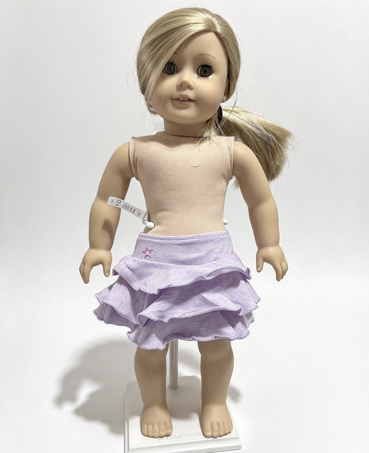 Isabelle Purple Ruffle Skirt FOR 18'' DOLL