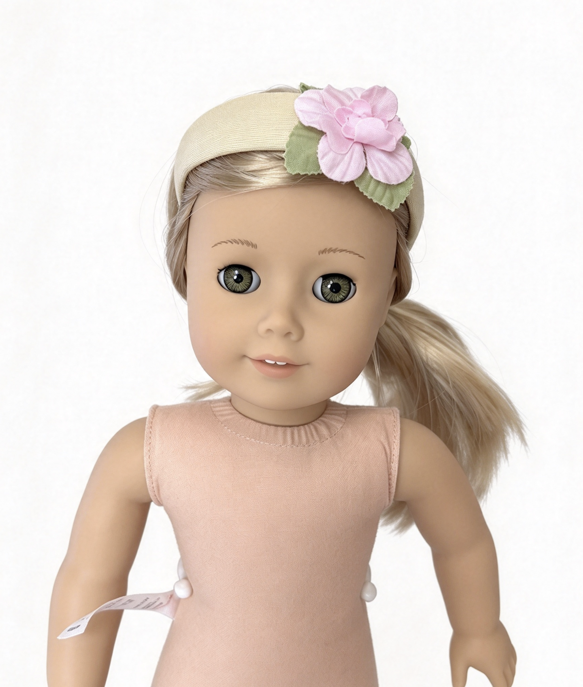 Fabric Flower Headband FOR 18'' DOLL