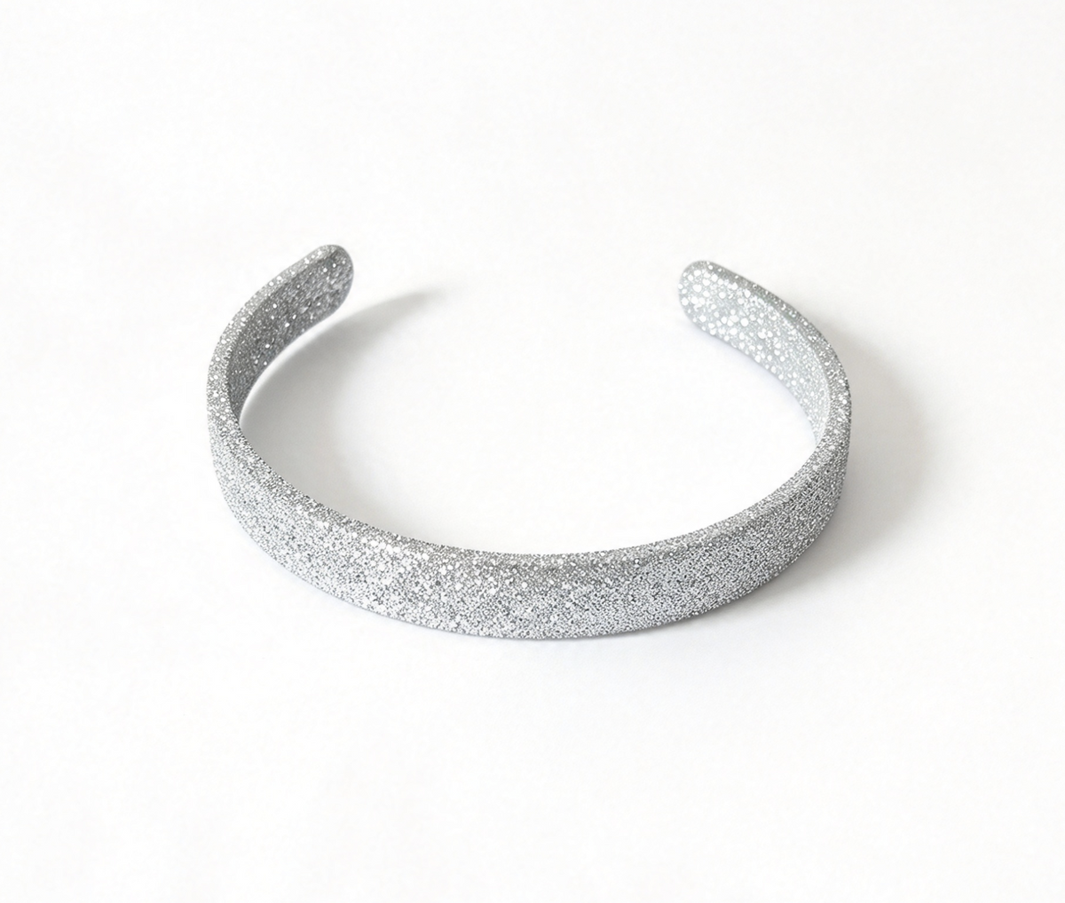 Silver Glitter Headband FOR 18'' DOLL Star Snow Outfit