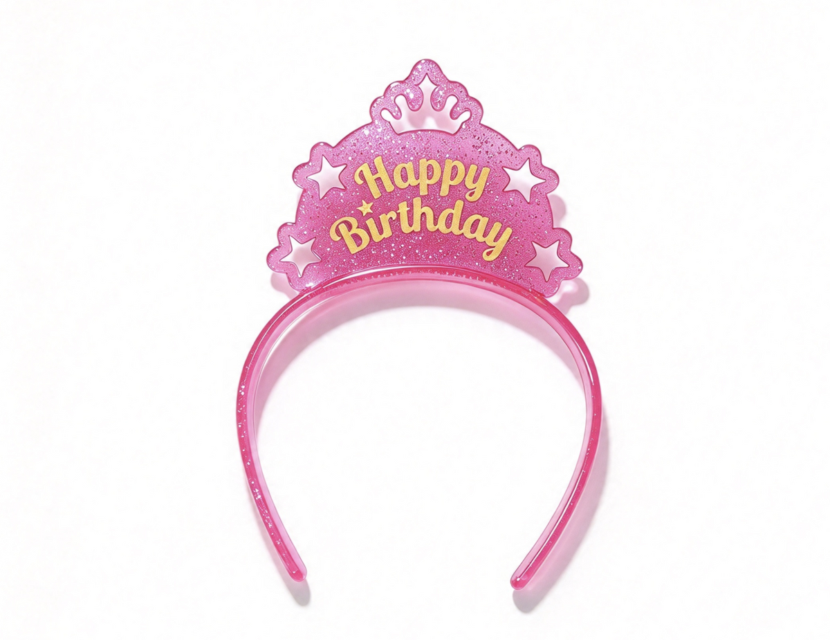 Happy Birthday Crown Headband FOR 14.5'' DOLL