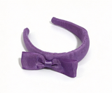 Purple Bow Headband FOR 18'' DOLL Party Outfit
