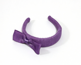 Purple Bow Headband FOR 18'' DOLL Party Outfit