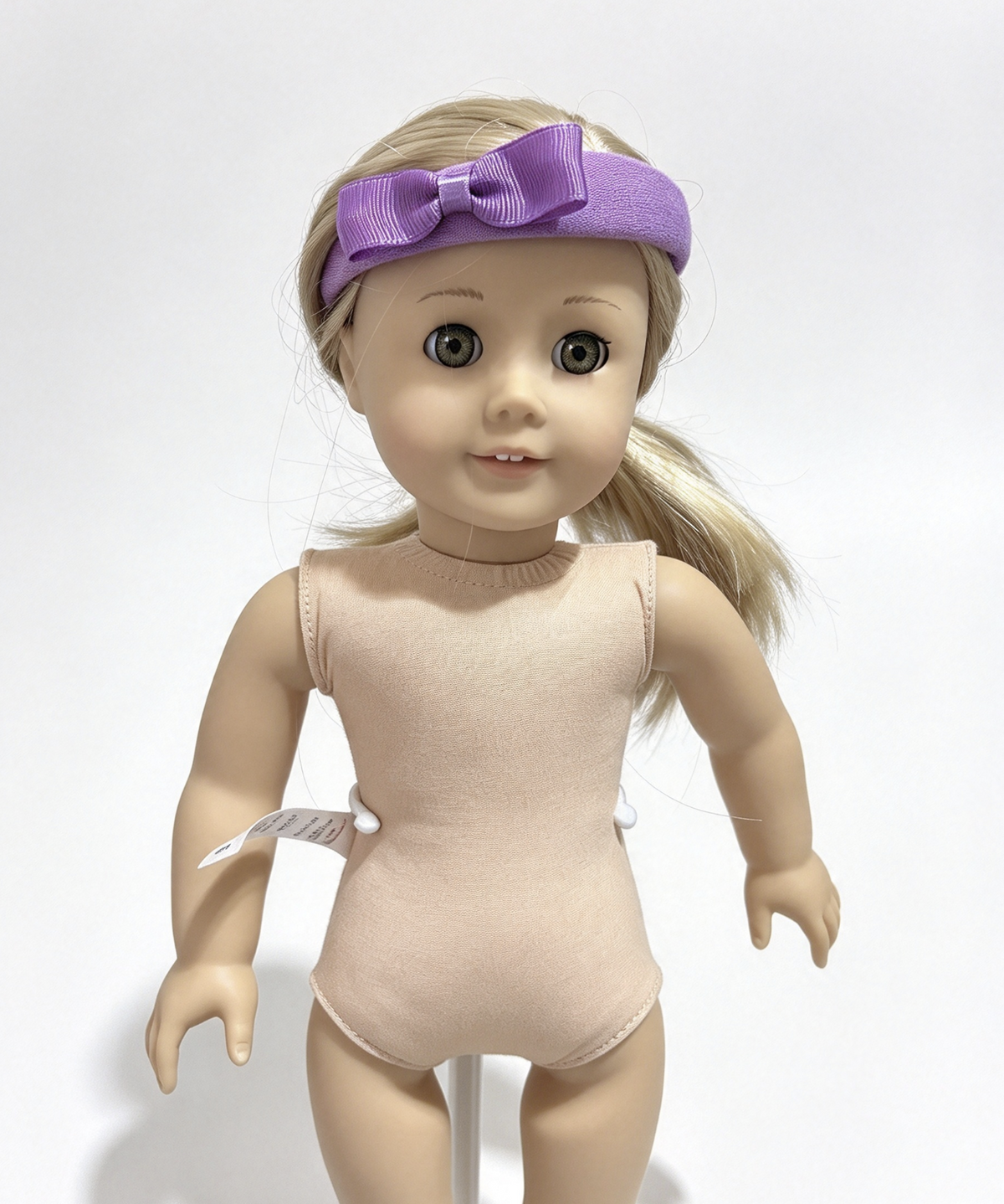 Purple Bow Headband FOR 18'' DOLL Party Outfit