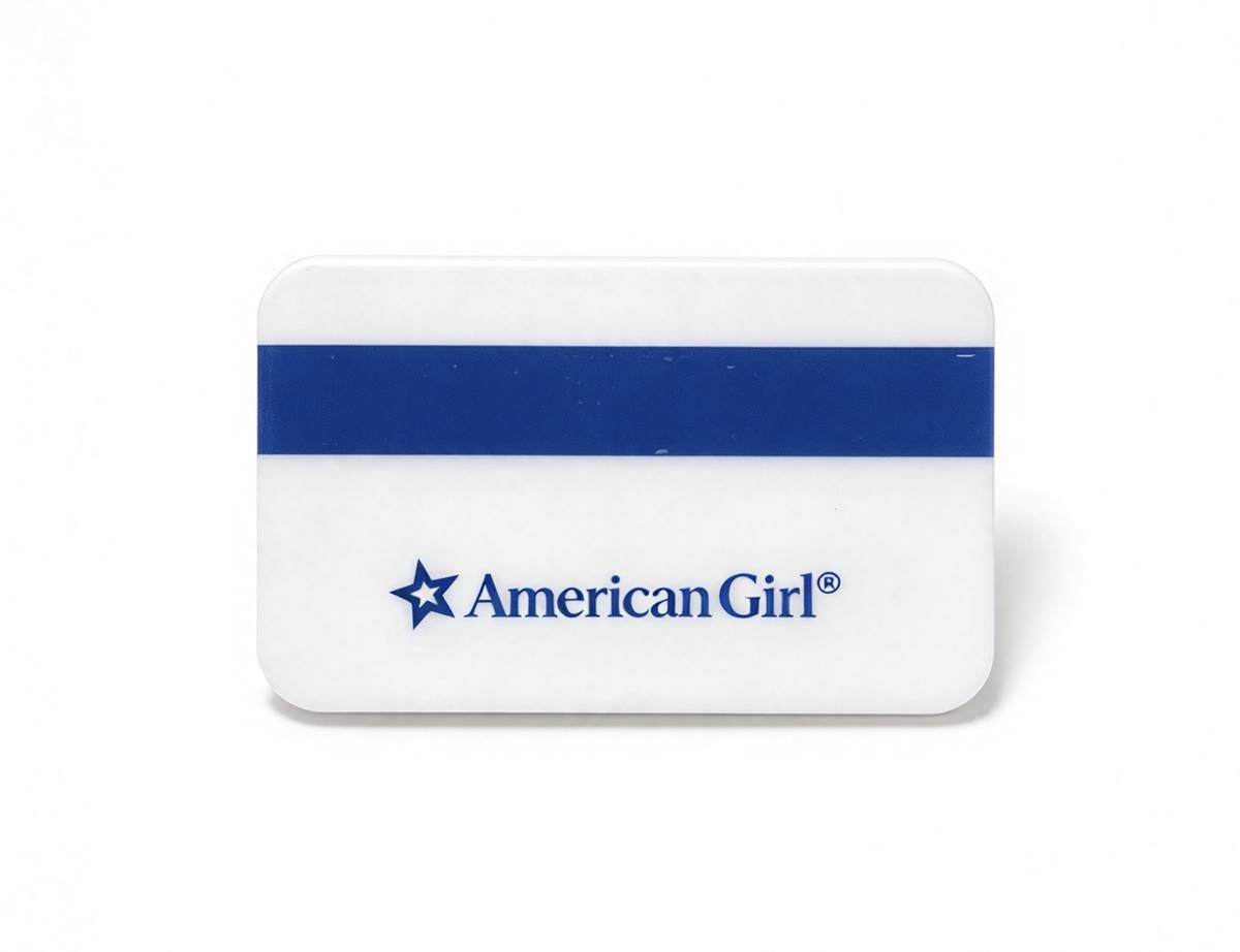 Credit Card For 18'' Doll Corinne Ski & Snack Shop
