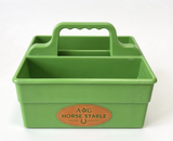 Green Tote Caddy For 18'' Doll Horse Stable Accessories