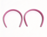 2Pcs Thin Pink Plastic Headband For 18'' Doll