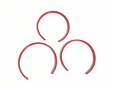 3Pcs Thin Red Plastic Headband For 18'' Doll