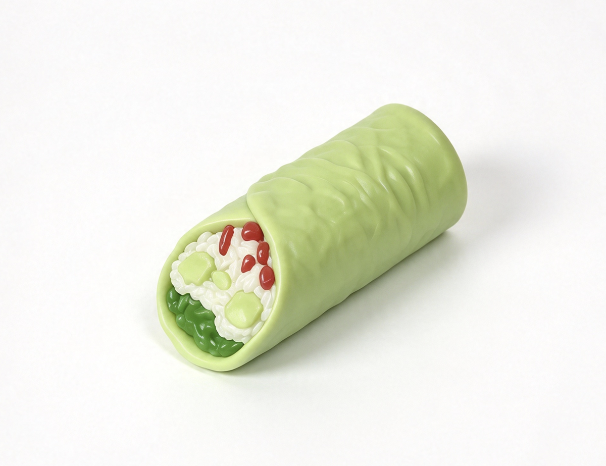 Faux Sandwich Wrap For 18'' Doll Summertime Treats Set