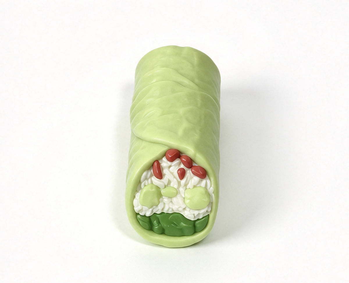 Faux Sandwich Wrap For 18'' Doll Summertime Treats Set