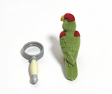 Parrot & Magnifying glass for 18'' doll Cecil Parrot Game Set