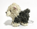 Yorkshire Terrier Yorkie Plush Puppy Pet For 18'' Doll Pet Dog Accessory