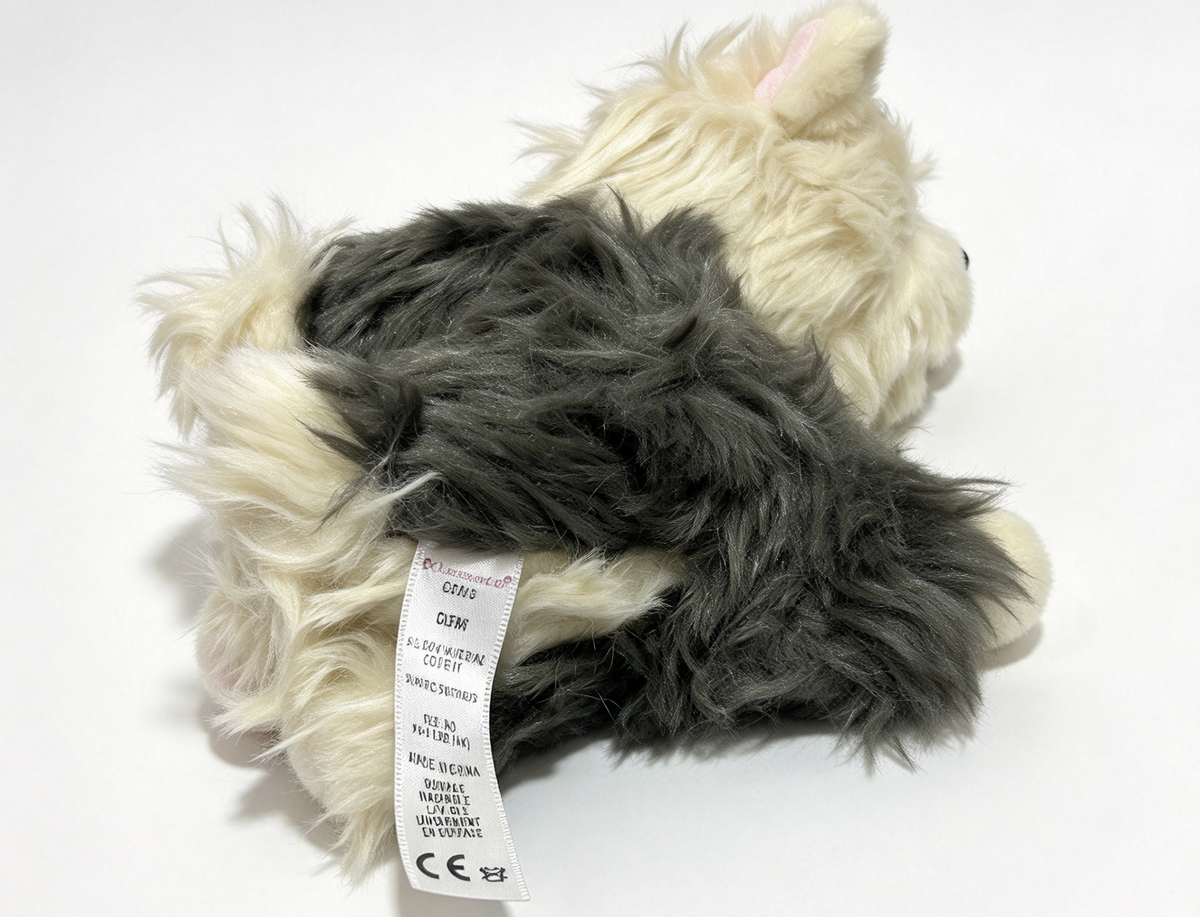 Yorkshire Terrier Yorkie Plush Puppy Pet For 18'' Doll Pet Dog Accessory