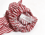 Red And White Striped Roll Cuff Pants FOR 18'' DOLL