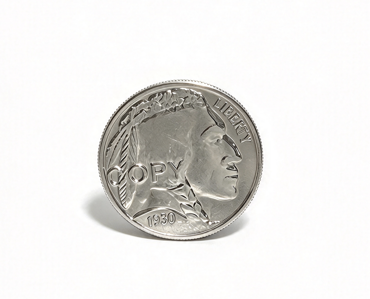 Silver Play Money Kit Dime Buffalo Coin for 18'' Doll Meet Accessory