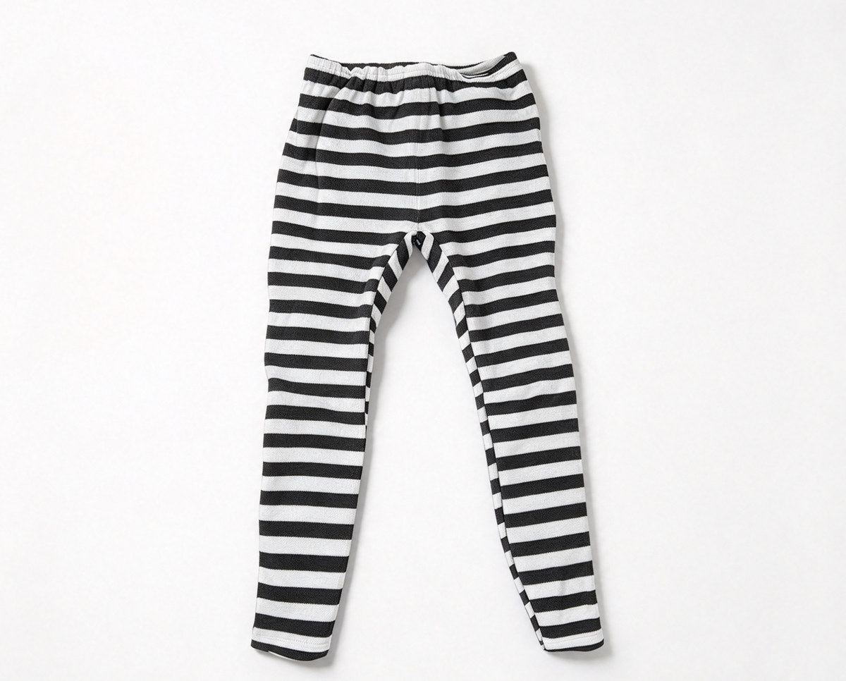 Black And White Striped Leggings FOR 18'' DOLL