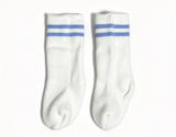 White Socks With Two Blue Stripes FOR 18'' DOLL Go for the Goal Soccer Outfit
