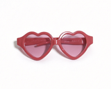 Red Heart-Shaped Sunglasses FOR 18'' Doll Pink Hearts Hoodie Dress Outfit