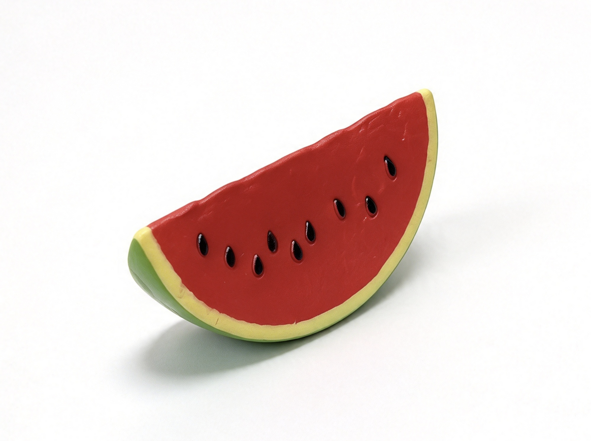 Watermelon Slice FOR 18'' Doll Food Accessory