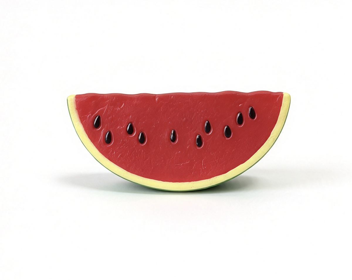 Watermelon Slice FOR 18'' Doll Food Accessory