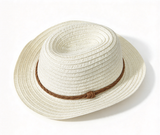 Brown Braid Cowboy Straw Hat FOR 18'' Doll Accessory