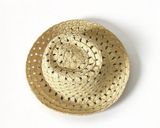 Hollow Diamond Weave Straw Hat FOR 18'' Doll Accessory