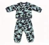 Grey Blue Camo Sweatshirt Outfit Set FOR 18'' Doll Accessory