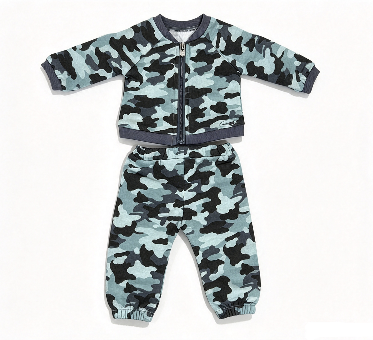 Grey Blue Camo Sweatshirt Outfit Set FOR 18'' Doll Accessory