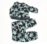 Grey Blue Camo Sweatshirt Outfit Set FOR 18'' Doll Accessory