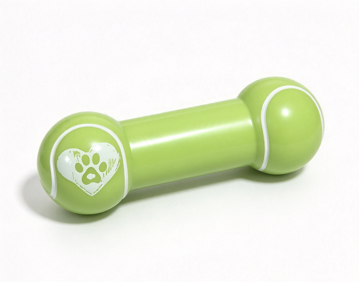 Green Magnetic Dog Bone for 18'' Doll Daffodil Doodle Pet
