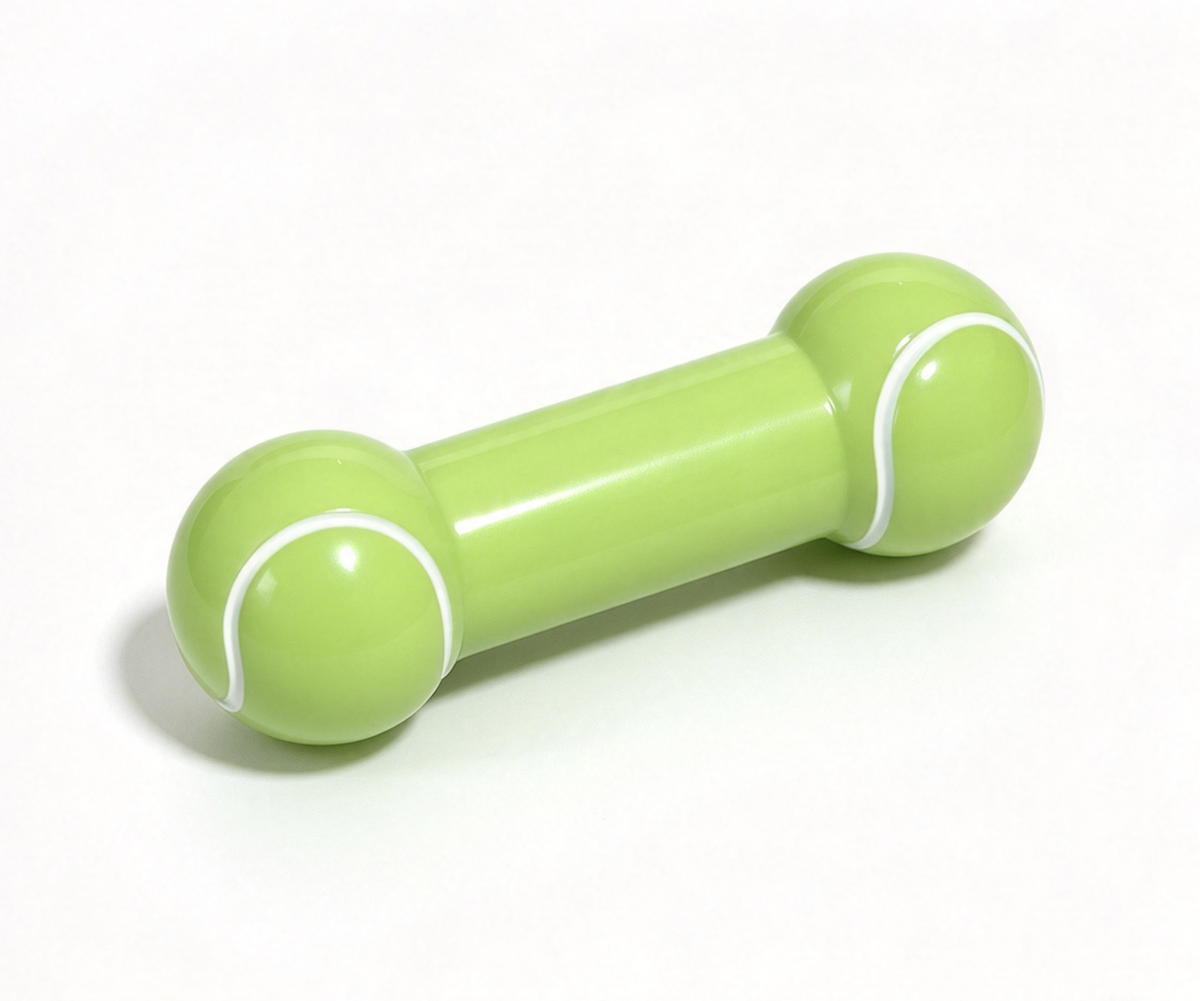 Green Magnetic Dog Bone for 18'' Doll Daffodil Doodle Pet