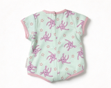 Mint Green Rabbit & Star Print Romper FOR 15'' DOLL