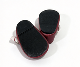 Burgundy Buckle Mary Jane Shoes FOR 18'' DOLL