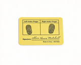 ID card for 18'' Doll Nanea Meet Accessories